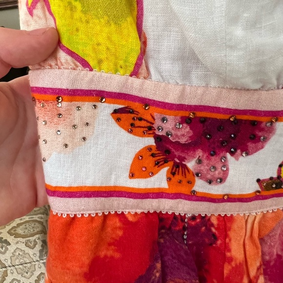 NWT CAMILLA Panelled Short DRESS PRETTY AS A POPPY - Picture 4 of 9